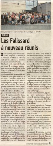 Articles de presse