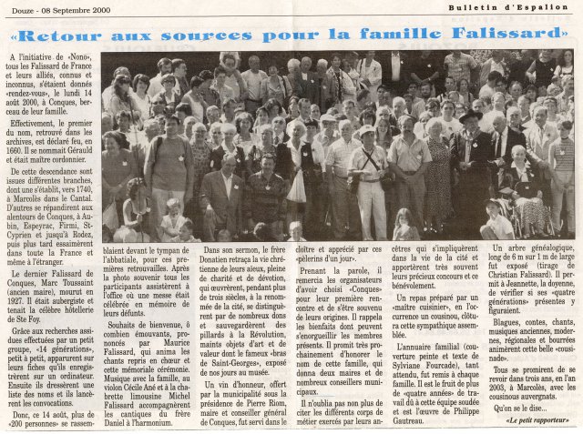 Articles de presse